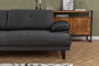 Atelier Del Sofa Mustang Sofá cama de 3 plazas Antracita